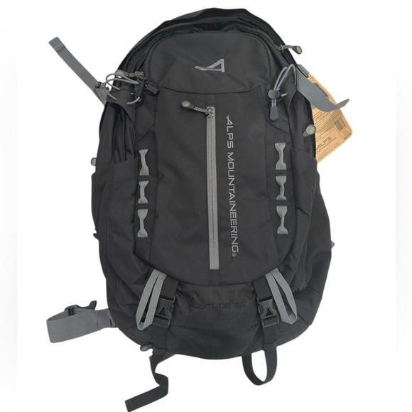 🆕 NWT ALPS Mountaineering Unisex Adult Solitude, Black/Gray, 24L - Picture 7 of 11